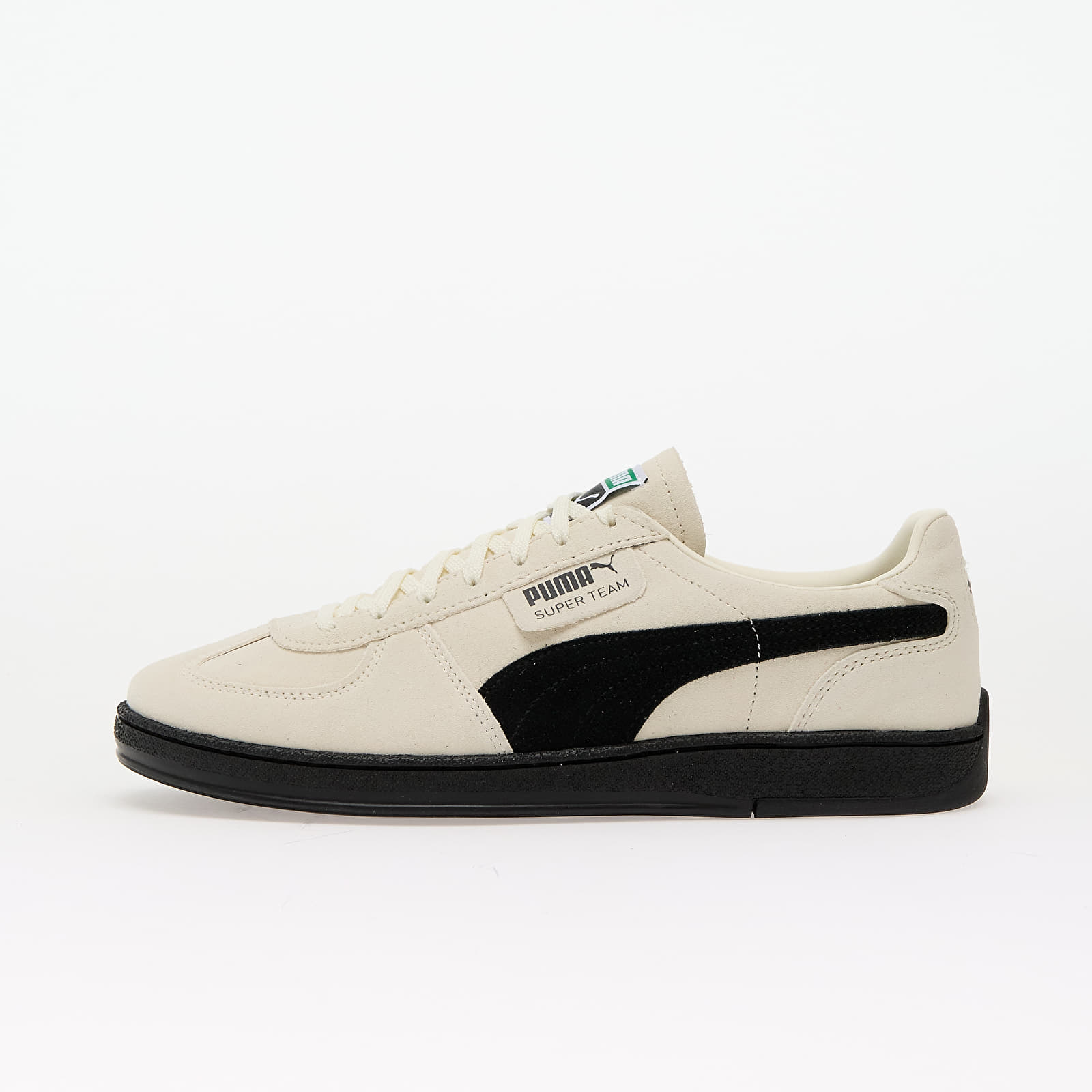 Men's sneakers and shoes Puma Super Team Warm White-Puma Black
