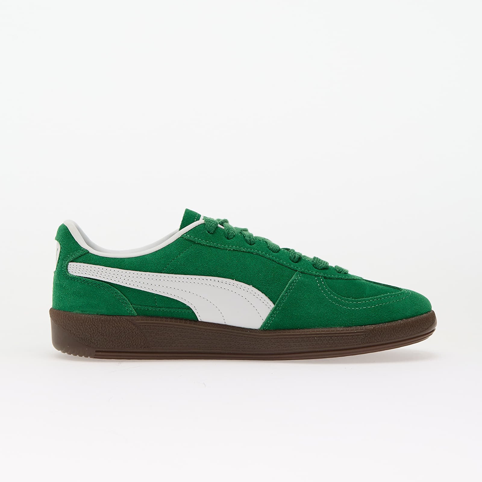 Men's sneakers and shoes Puma Palermo Archive Green-Puma White