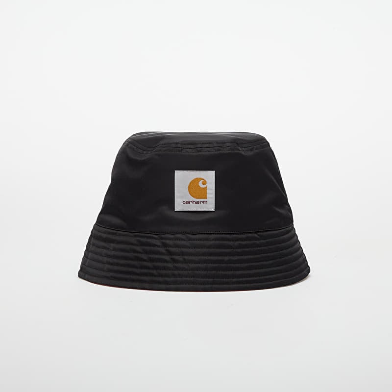 Шляпа Carhartt WIP Alumni Bucket Hat Black/ Scarlet