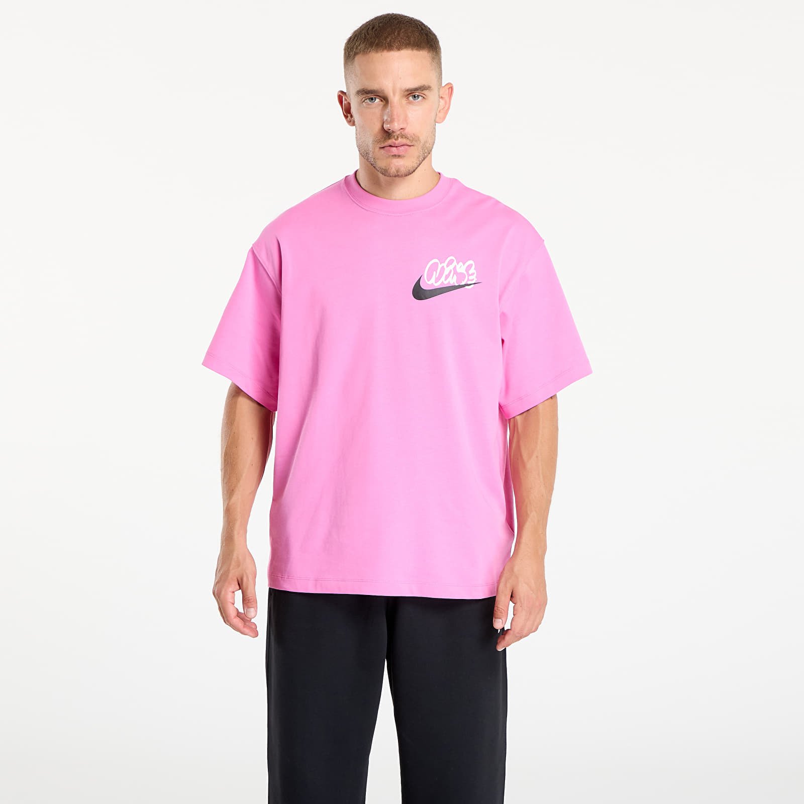 T-shirts Nike Solo Swoosh Men's T-Shirt Playful Pink