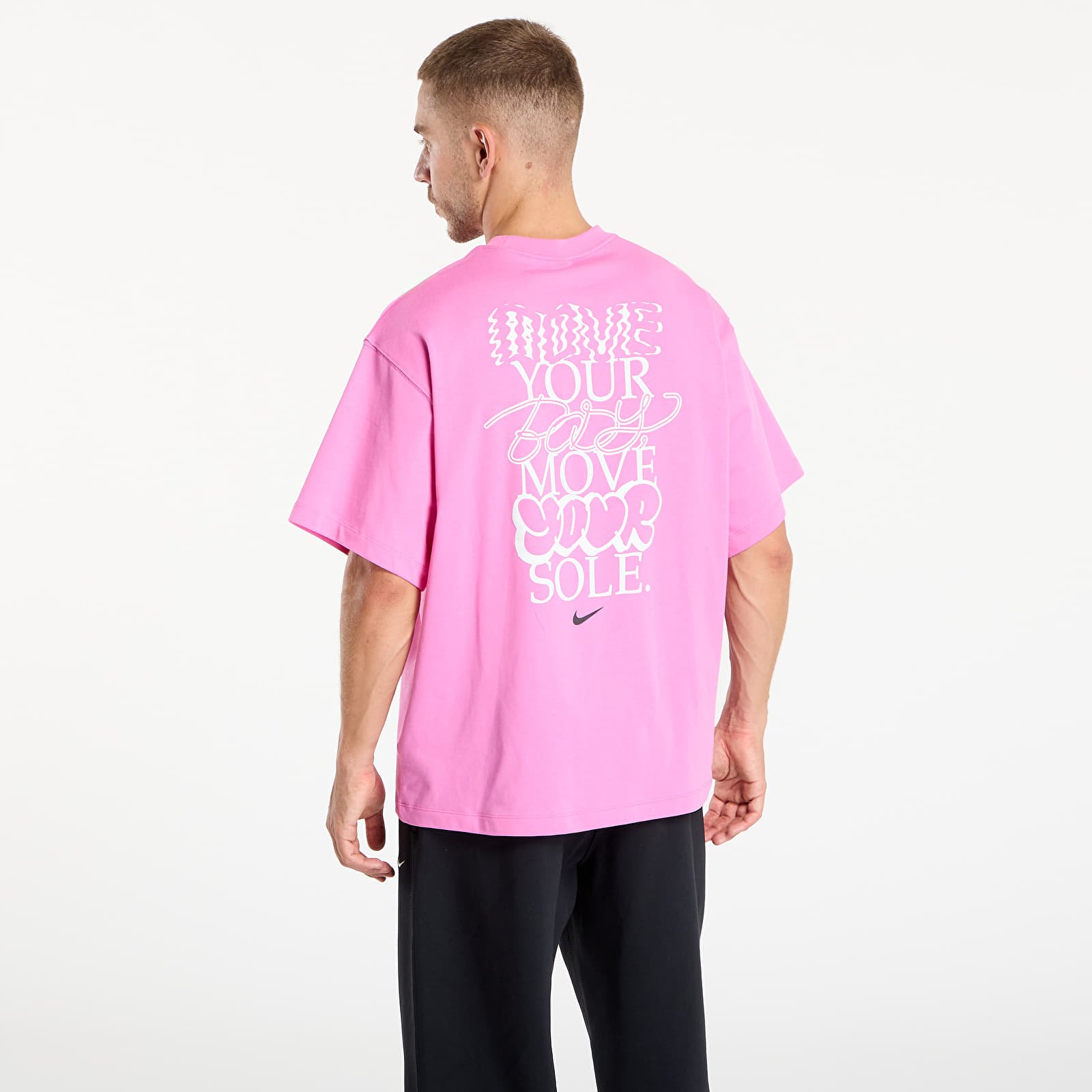 T-shirts Nike Solo Swoosh Men's T-Shirt Playful Pink
