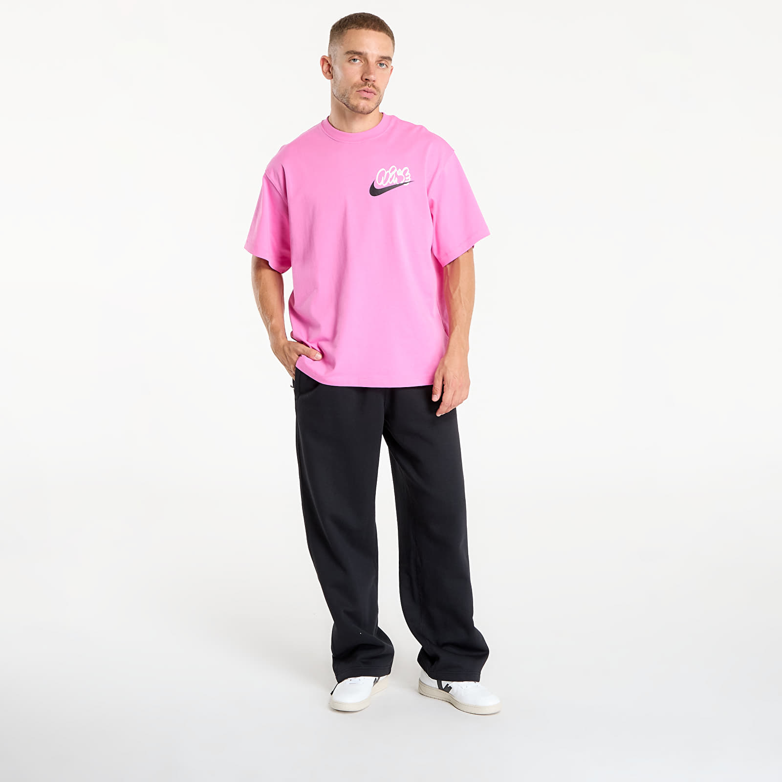 T-shirts Nike Solo Swoosh Men's T-Shirt Playful Pink