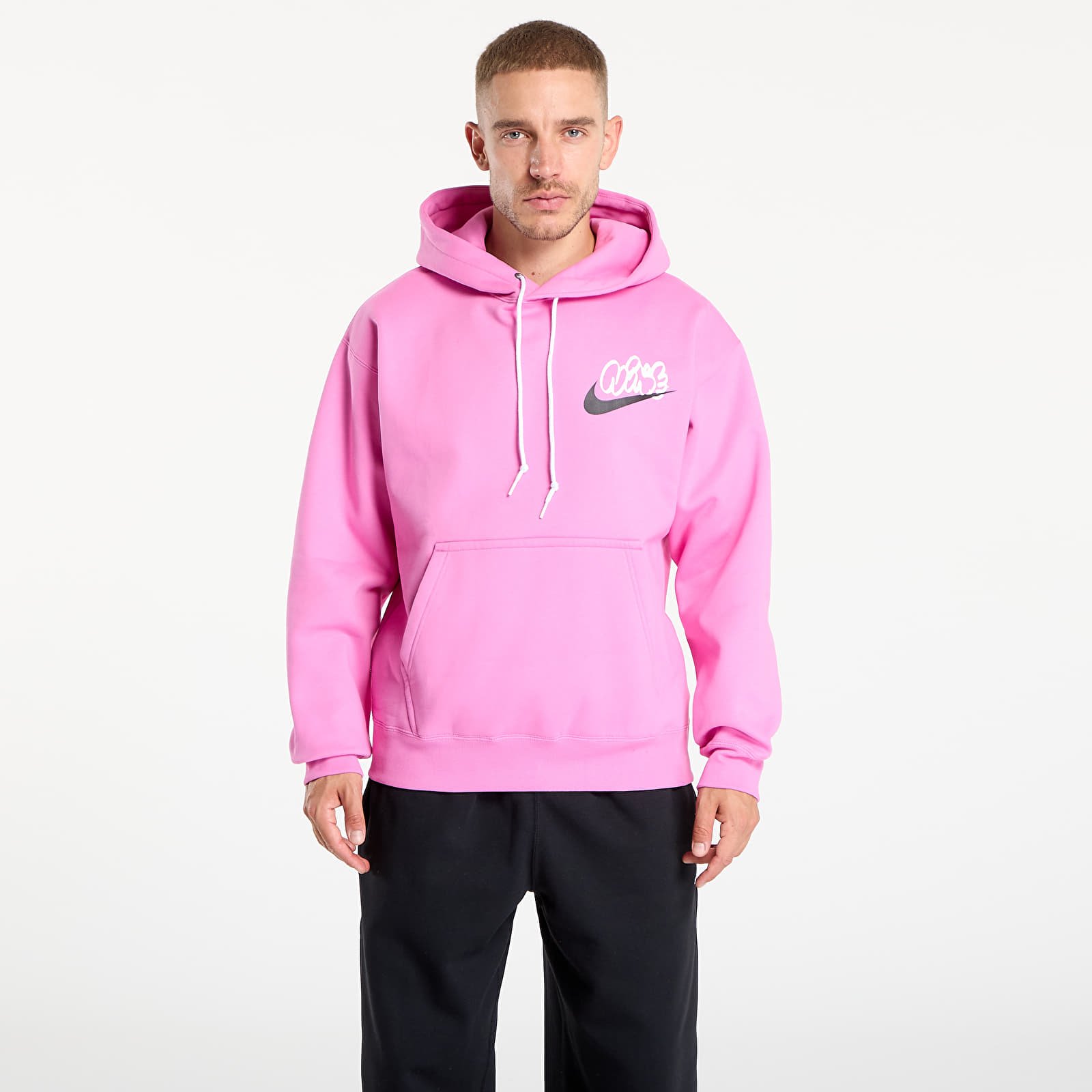 Hoodies and sweatshirts  Nike Solo Swoosh Men's Fleece Hoodie Playful Pink