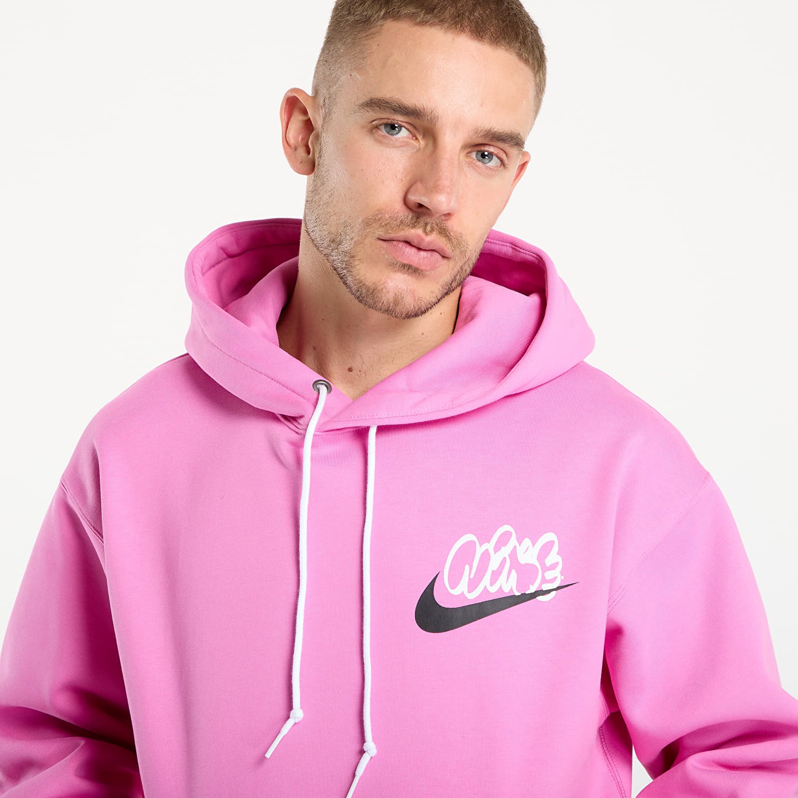 Hoodies and sweatshirts  Nike Solo Swoosh Men's Fleece Hoodie Playful Pink