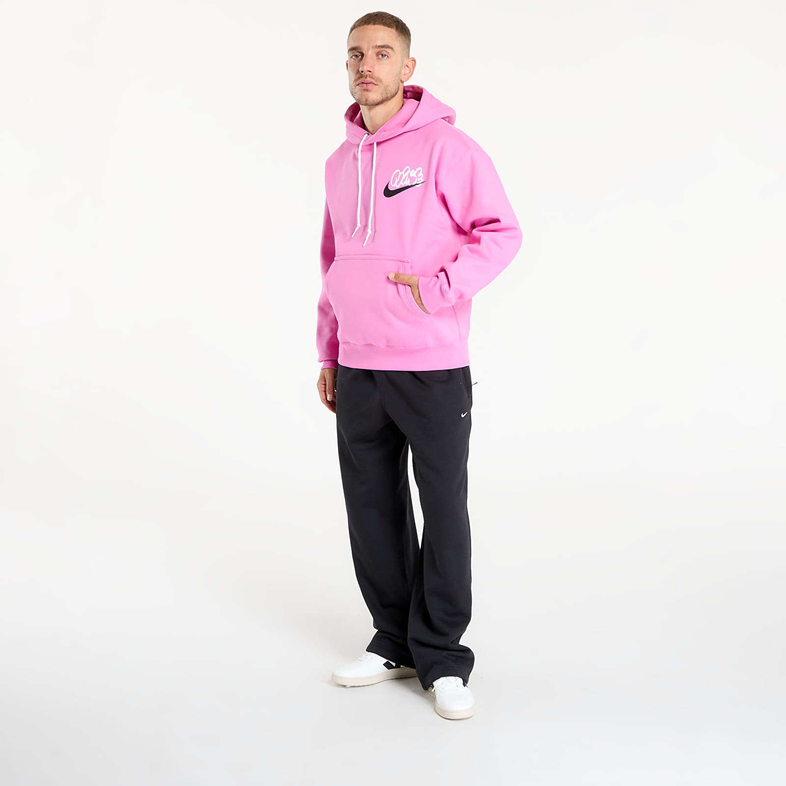 Hoodies and sweatshirts  Nike Solo Swoosh Men's Fleece Hoodie Playful Pink