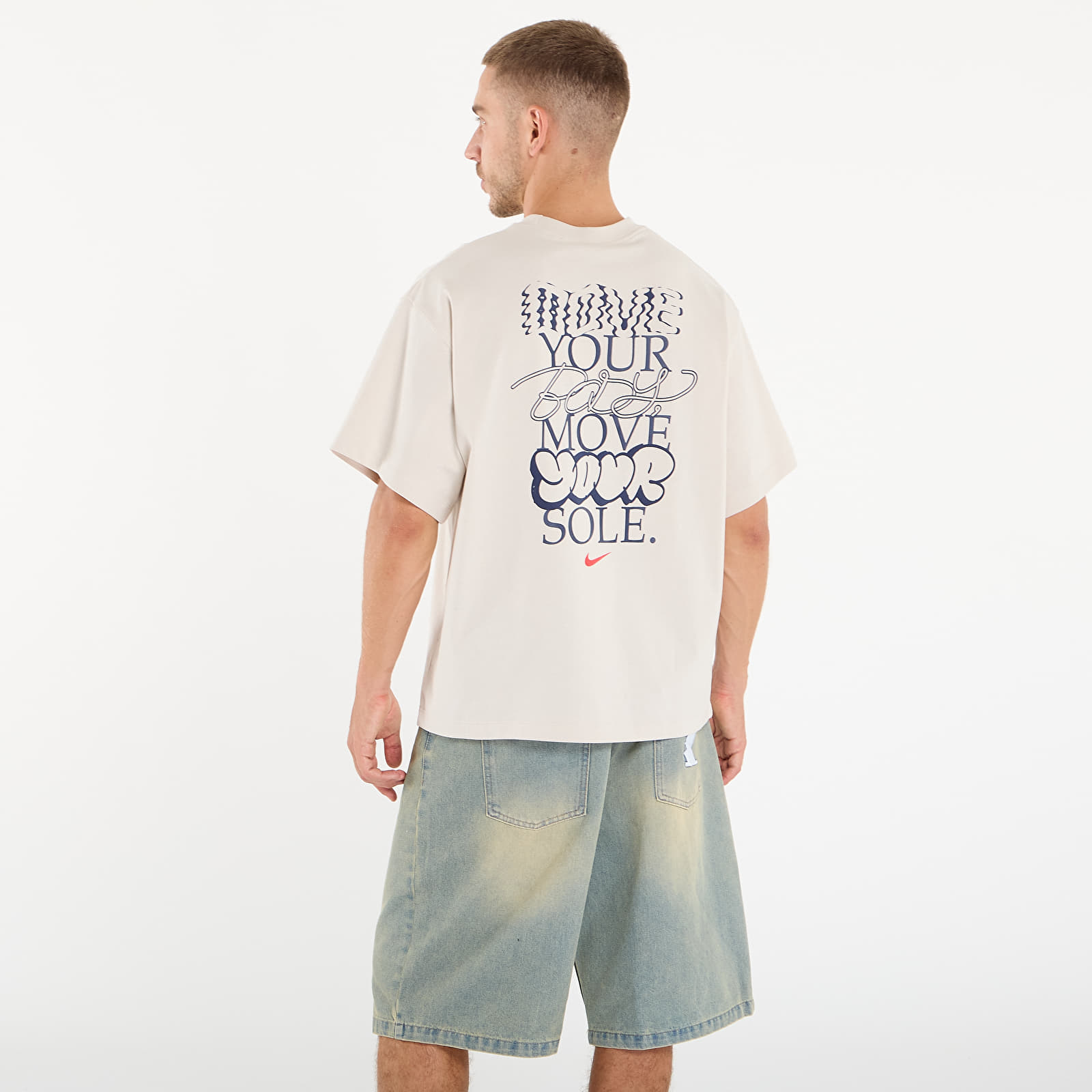 T-shirts Nike Solo Swoosh Men's T-Shirt Lt Orewood Brn