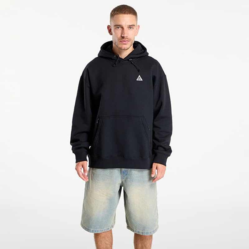Sweatshirt Nike ACG Therma-FIT Fleece Pullover Hoodie Black/ Anthracite/ Summit White