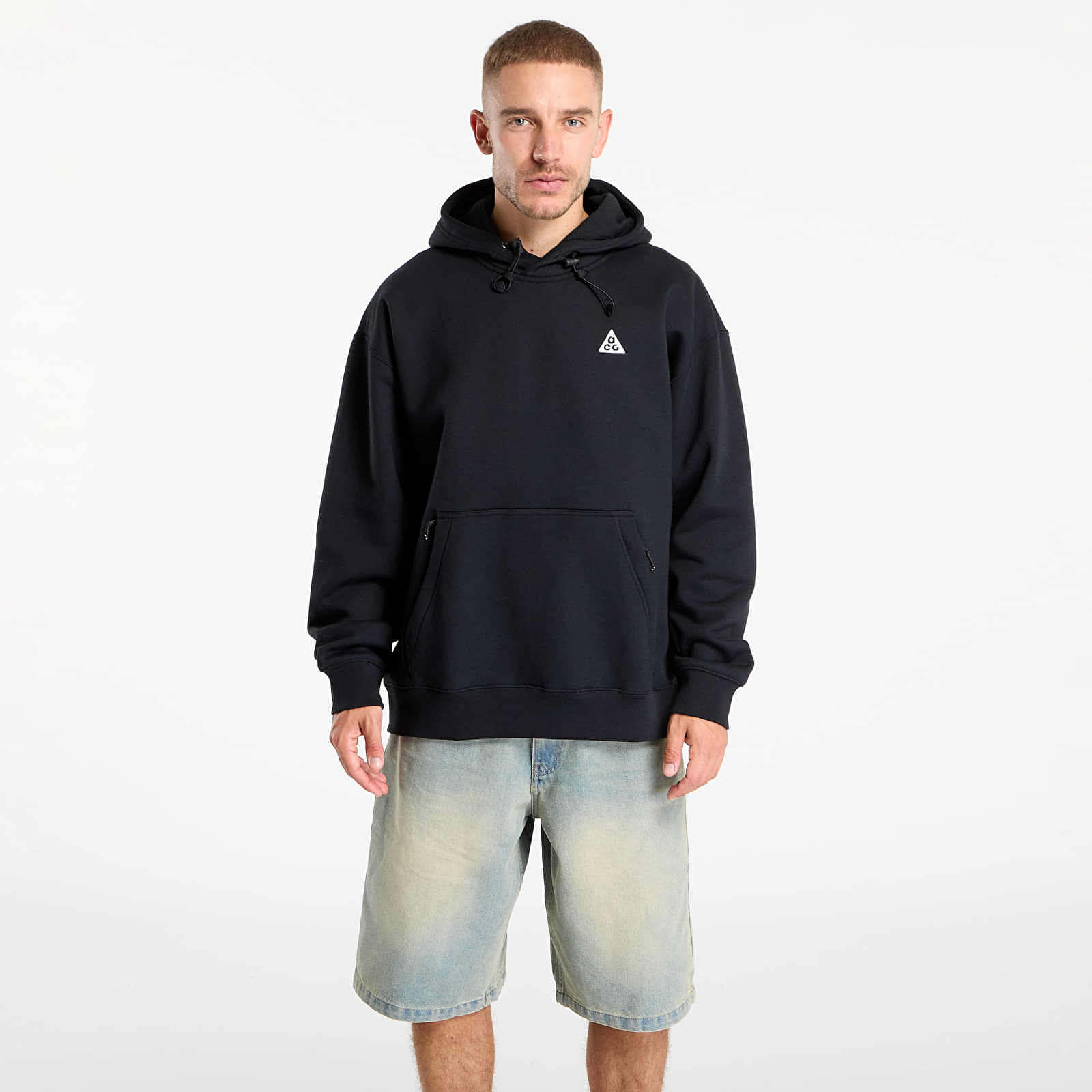 Kapucnis pulóverek és pulcsik Nike ACG Therma-FIT Fleece Pullover Hoodie Black/ Anthracite/ Summit White