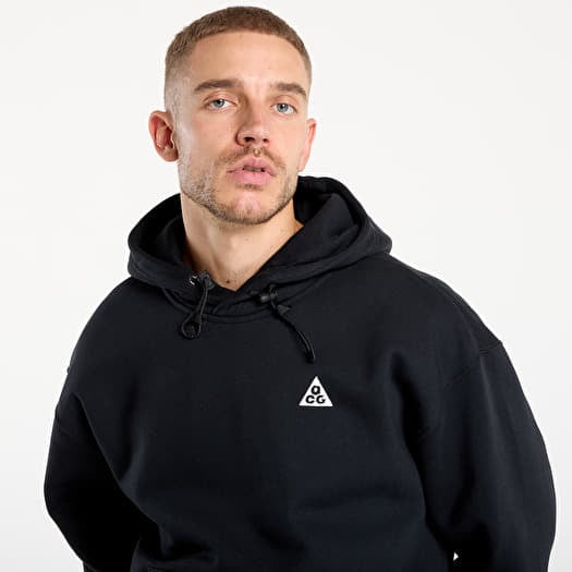 Men's sweatshirts Nike ACG Therma-FIT Fleece Pullover Hoodie Black