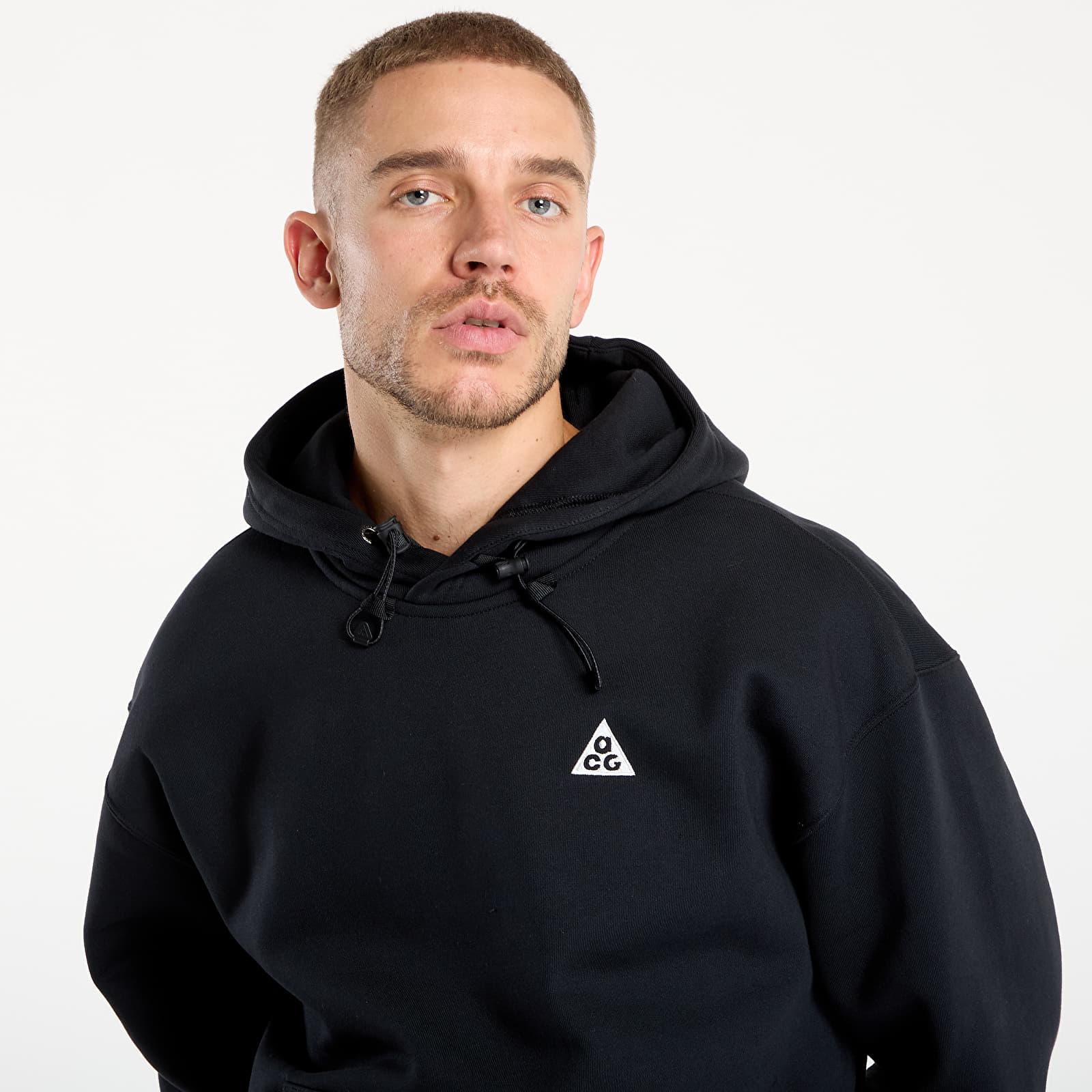 Kapucnis pulóverek és pulcsik Nike ACG Therma-FIT Fleece Pullover Hoodie Black/ Anthracite/ Summit White