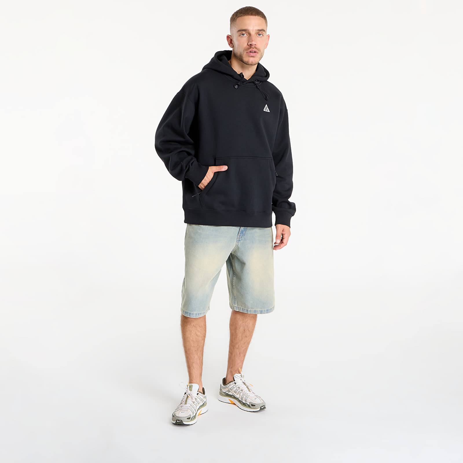 Kapucnis pulóverek és pulcsik Nike ACG Therma-FIT Fleece Pullover Hoodie Black/ Anthracite/ Summit White