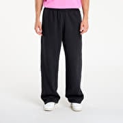 Nike Solo Swoosh Men's Fleece Open-Hem Pants Black/ Black/ White