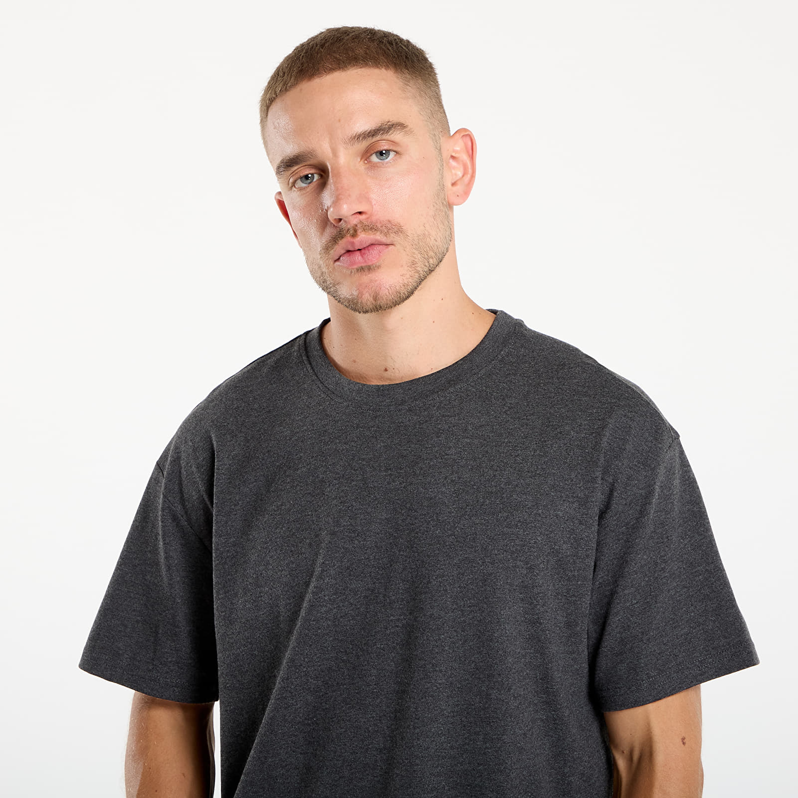 T-Shirts Urban Classics Heavy Oversized Tee Charcoal