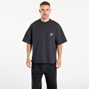 Carhartt WIP S/S Hudson Pocket T-Shirt Black Chalk Wash