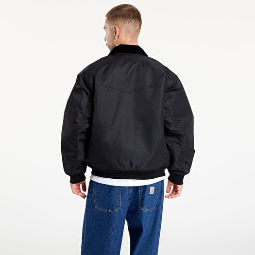 ジャケット・アウター Carhartt Wip Santa Fe Alumni Jacket XS Carhartt WIP Santa Fe Alumni Jacket, Black / Scarlet