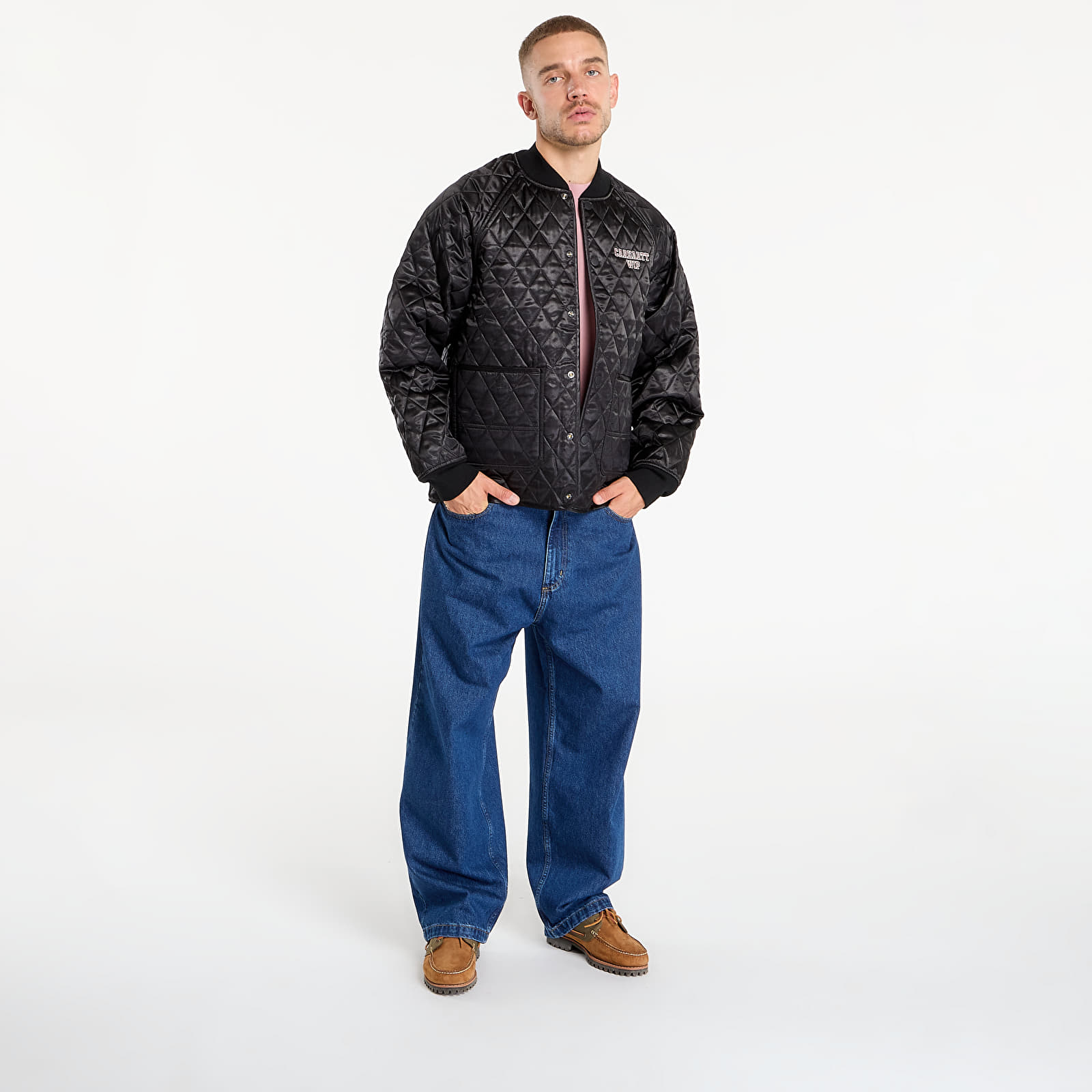 Herrenjacken Carhartt WIP Alumni Liner UNISEX Black