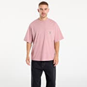 Carhartt WIP S/S Hudson Pocket T-Shirt Daphne Chalk Wash