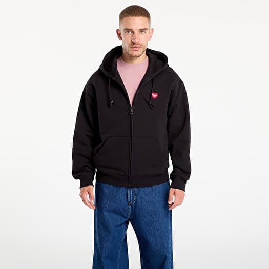 Carhartt WIP Hooded Heart II Hartt Sweat Jacket Black