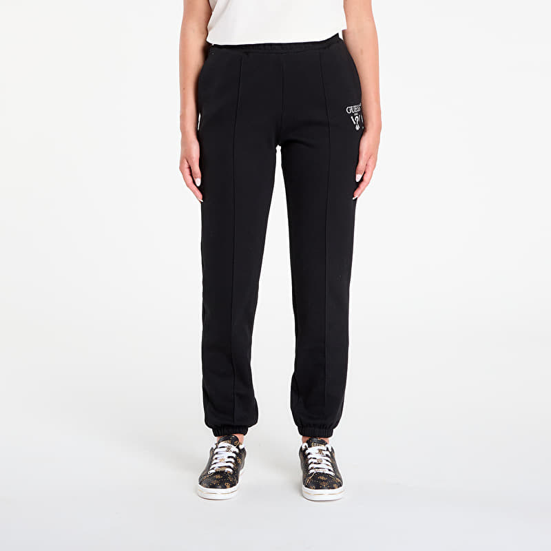 Verryttelyhousut GUESS Roberta Cuff Long Pants Black