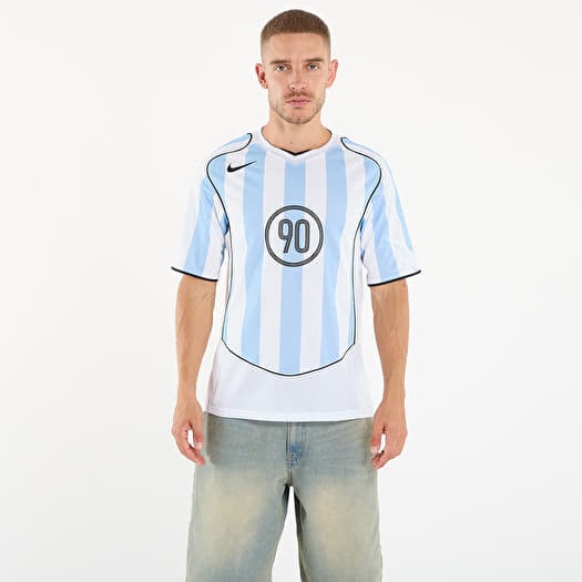 Jersey Nike Total 90 Men's Dri-FIT Soccer Jersey Psychic Blue/ White/ Black/ Black