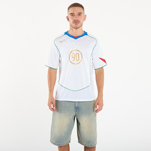 Jersey Nike Total 90 Men's Dri-FIT Soccer Jersey White/ Italy Blue/ Sport Red/ Metallic Gold