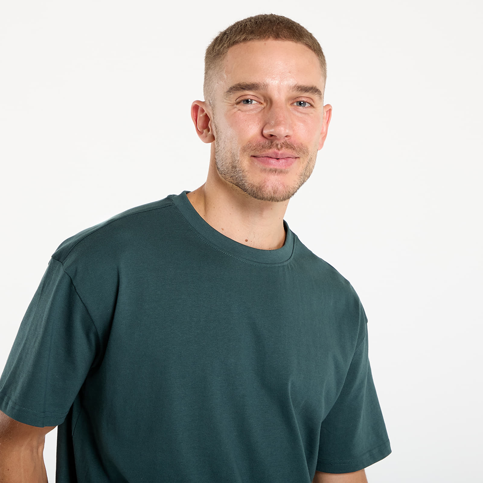 T-Shirts Urban Classics Heavy Oversized Tee Bottle Green