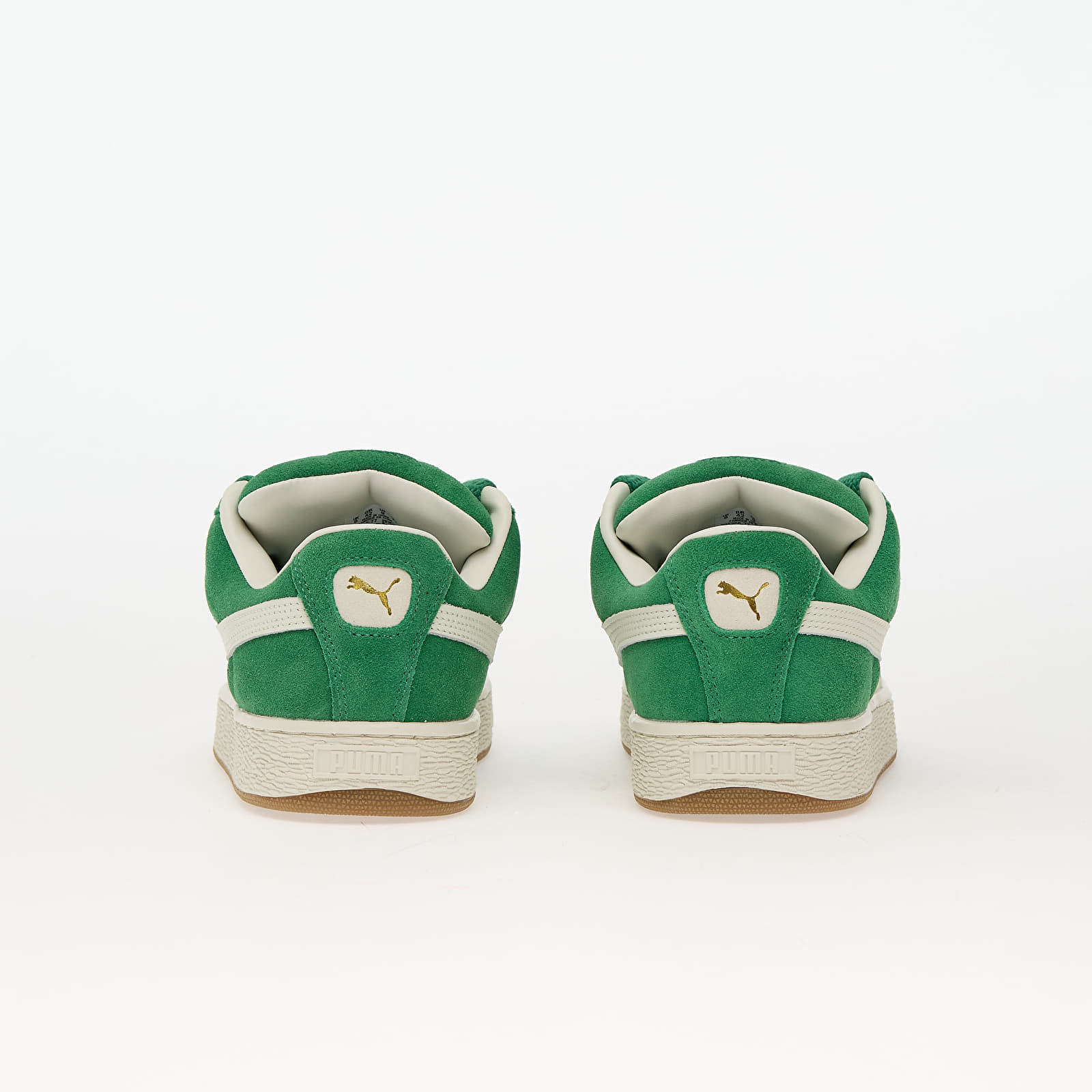 Men's sneakers and shoes Puma Suede XL Archive Green-Vapor Gray