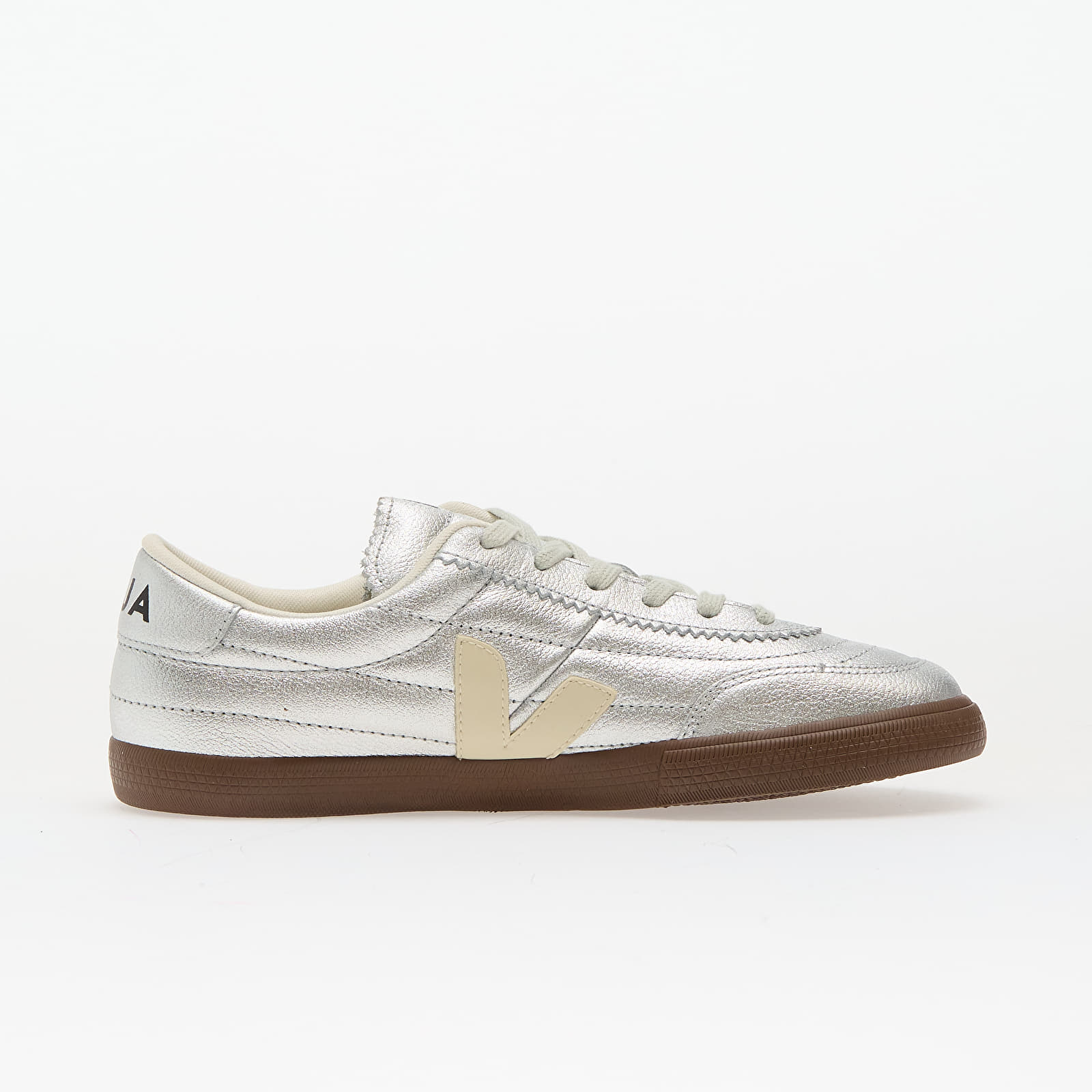 Women's sneakers and shoes Veja W Panenka O.T. Silver_Pierre_Bark