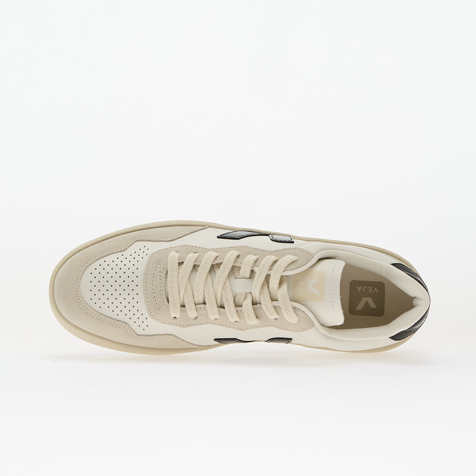Men's sneakers and shoes Veja V-90 O.T. Leather White_Black