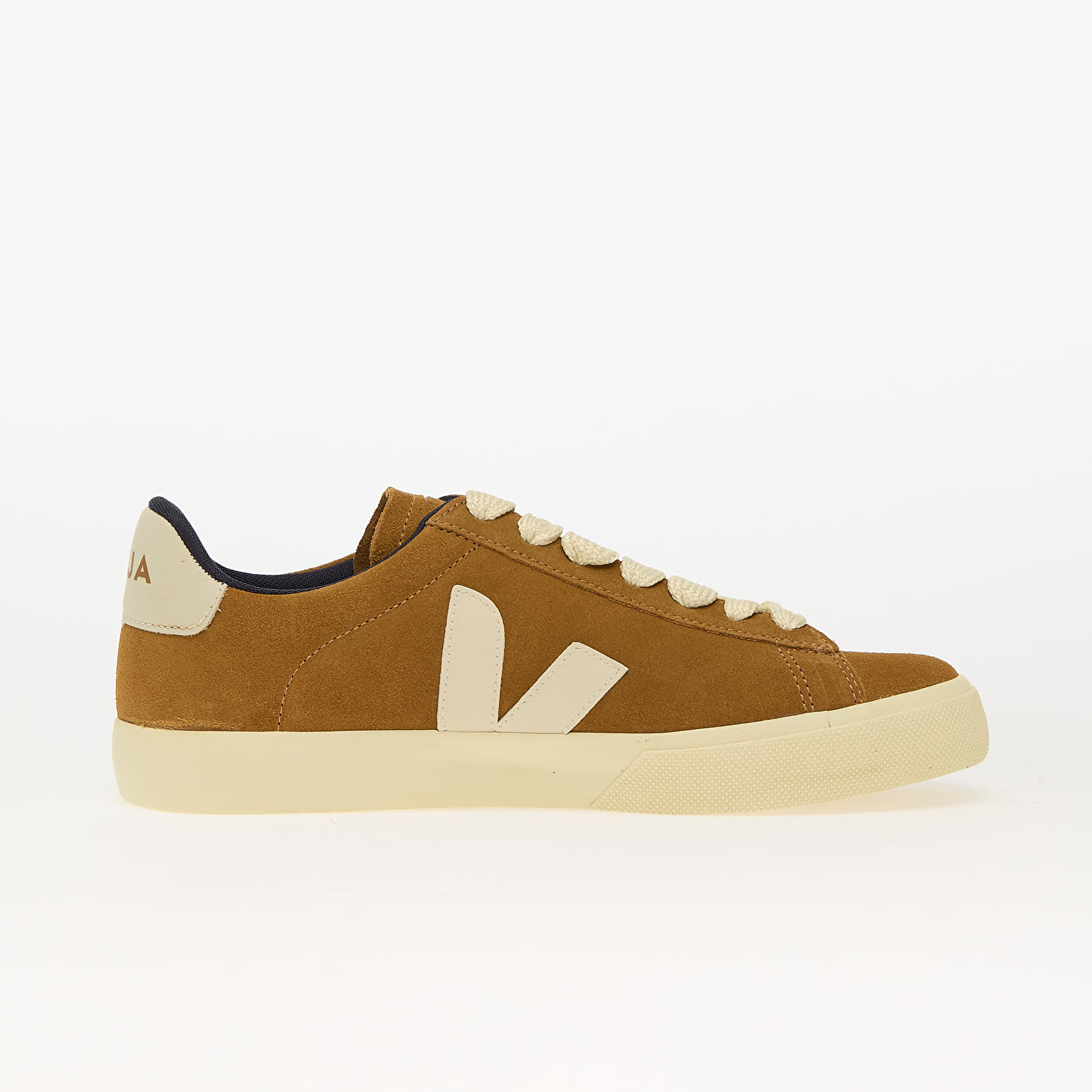Men's sneakers and shoes Veja Campo Bold Suede Camel_Pierre