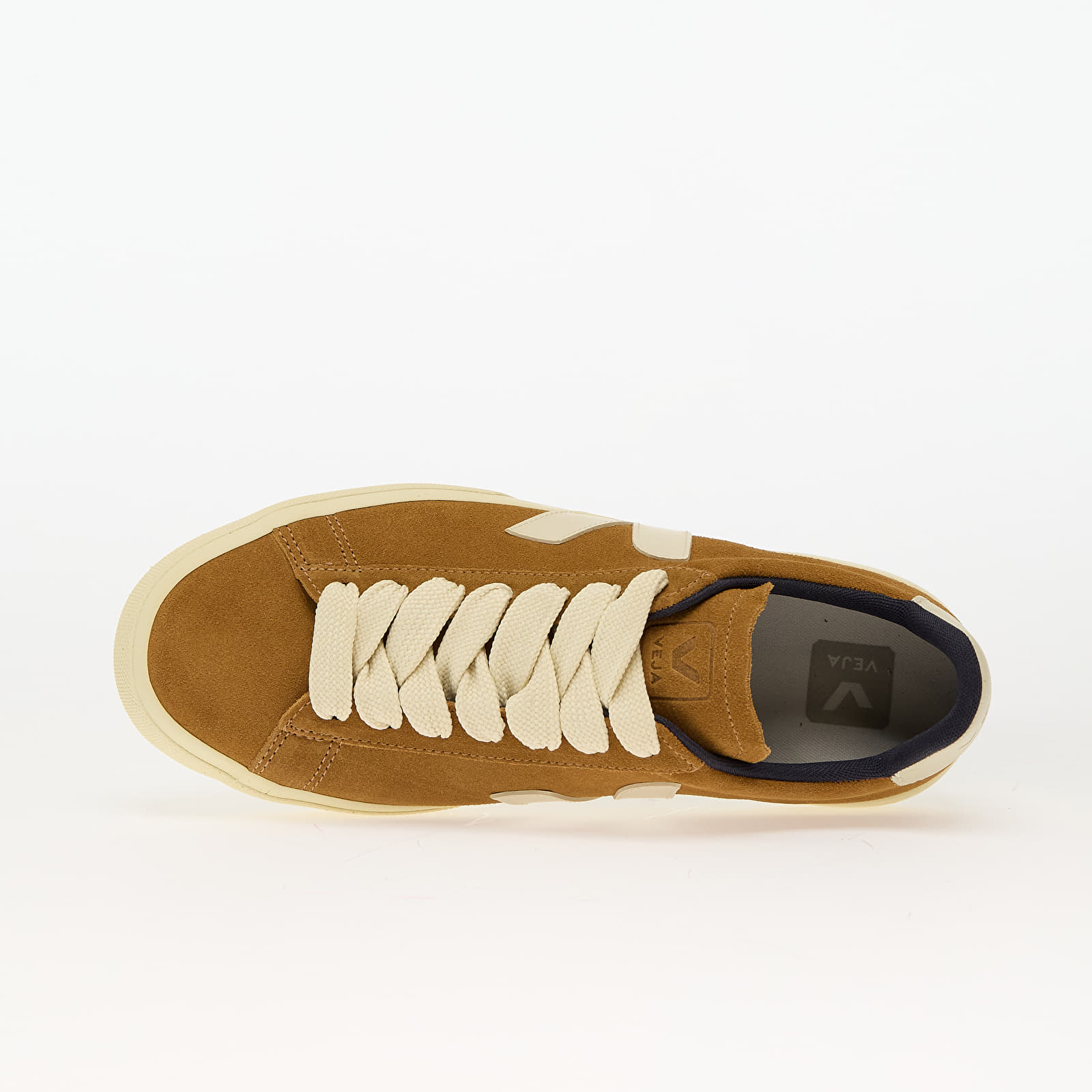 Men's sneakers and shoes Veja Campo Bold Suede Camel_Pierre