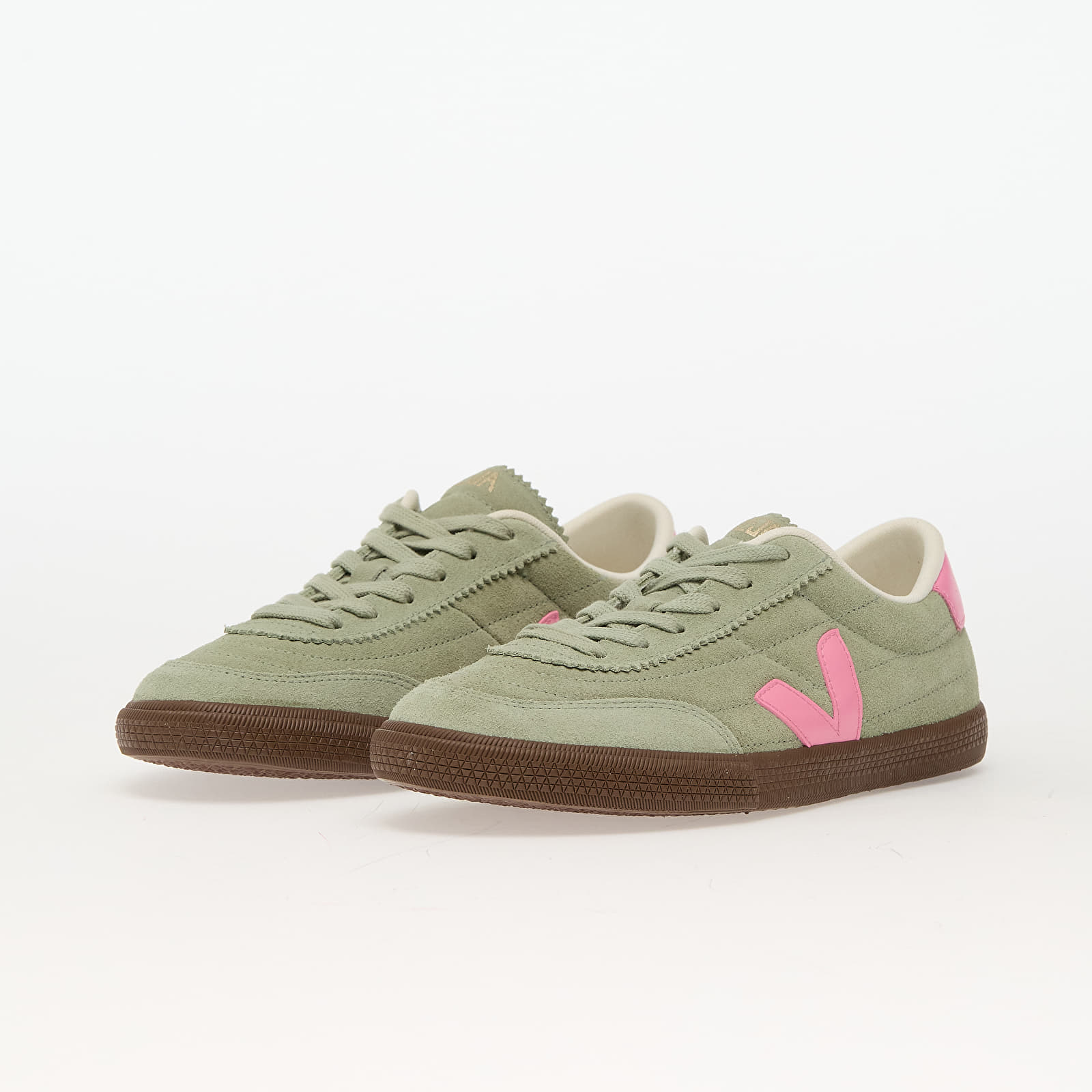 Women's sneakers and shoes Veja W Panenka Suede Clay_Malibu_Bark