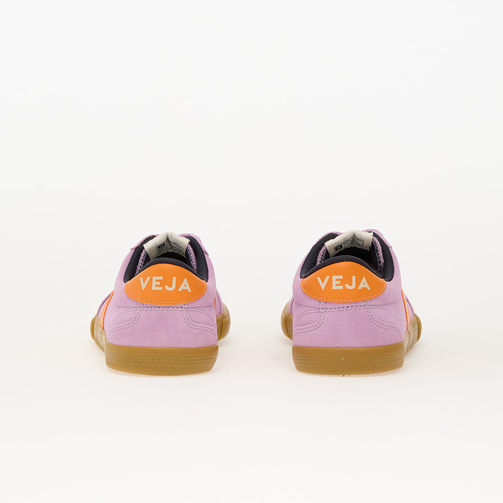 Women's sneakers and shoes Veja W Volley Suede Orchid_Fury_Natural