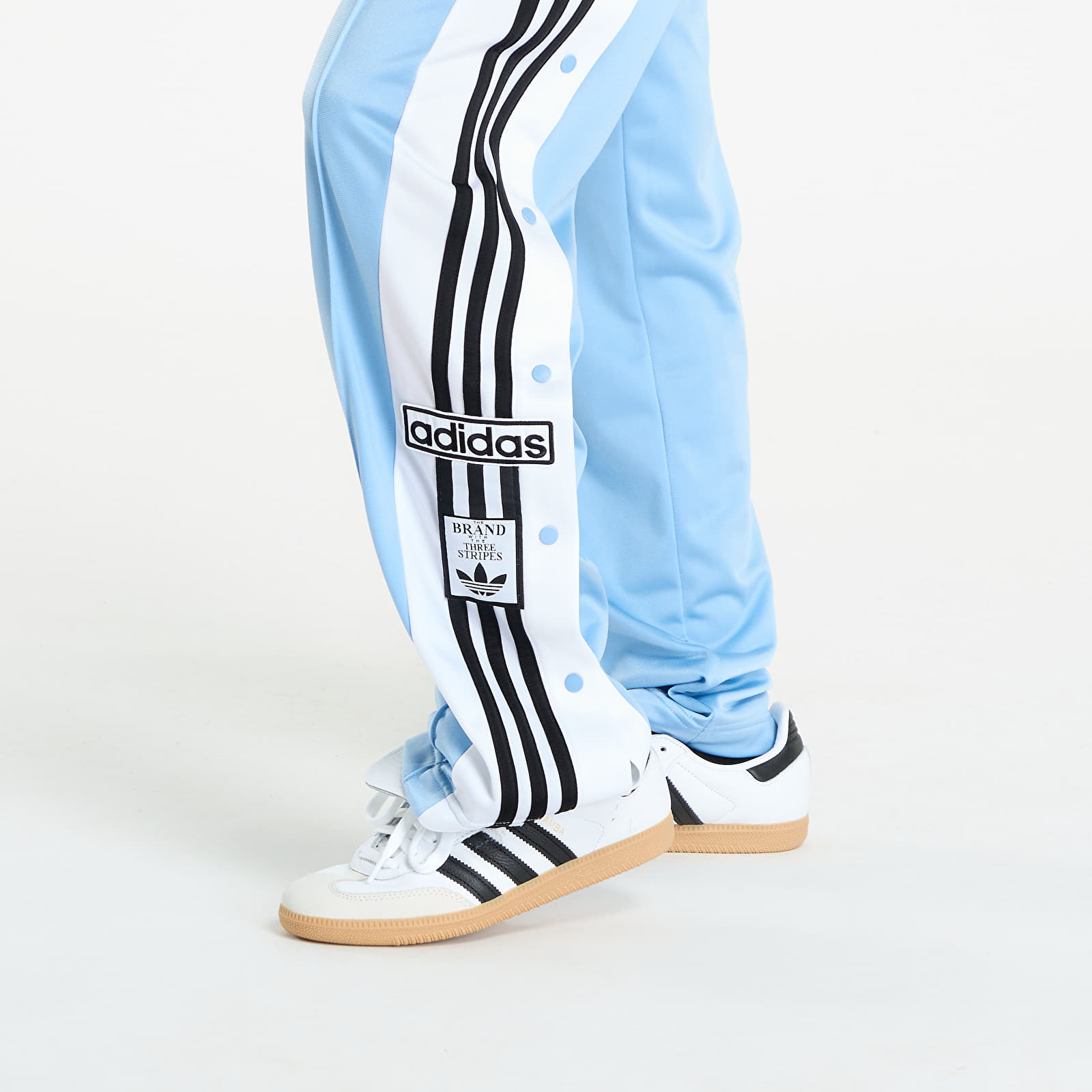 Women's Trousers adidas Adibreak Tracksuit Bottoms Ash Blue/ Black