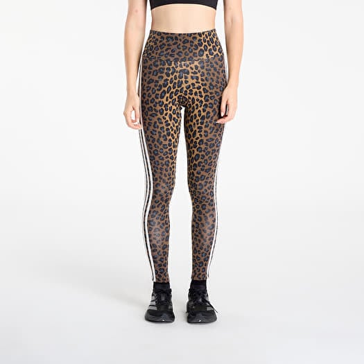 adidas Leopard 3-Stripes Legging Multicolor