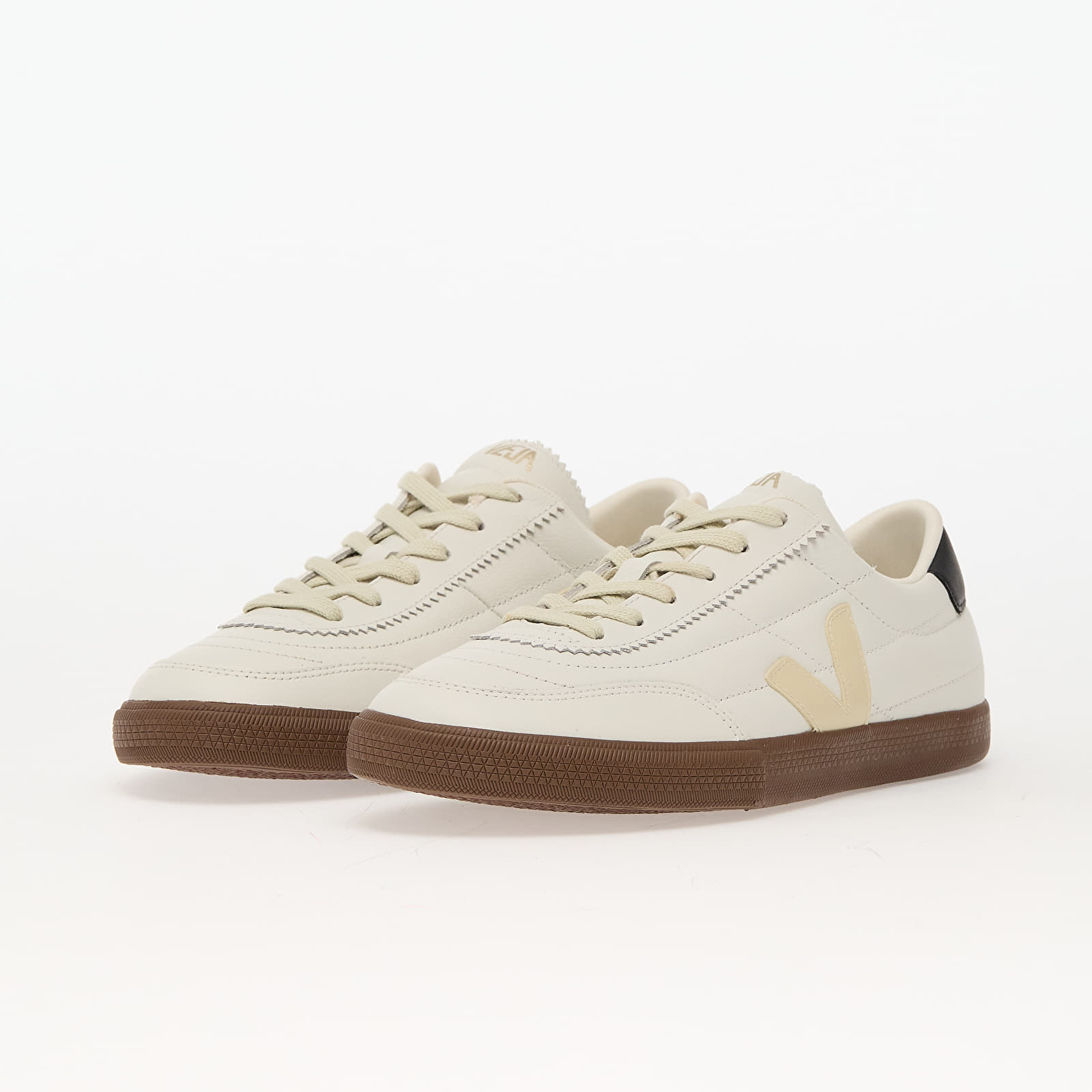 Men's sneakers and shoes Veja Panenka O.T. White_Black_Bark
