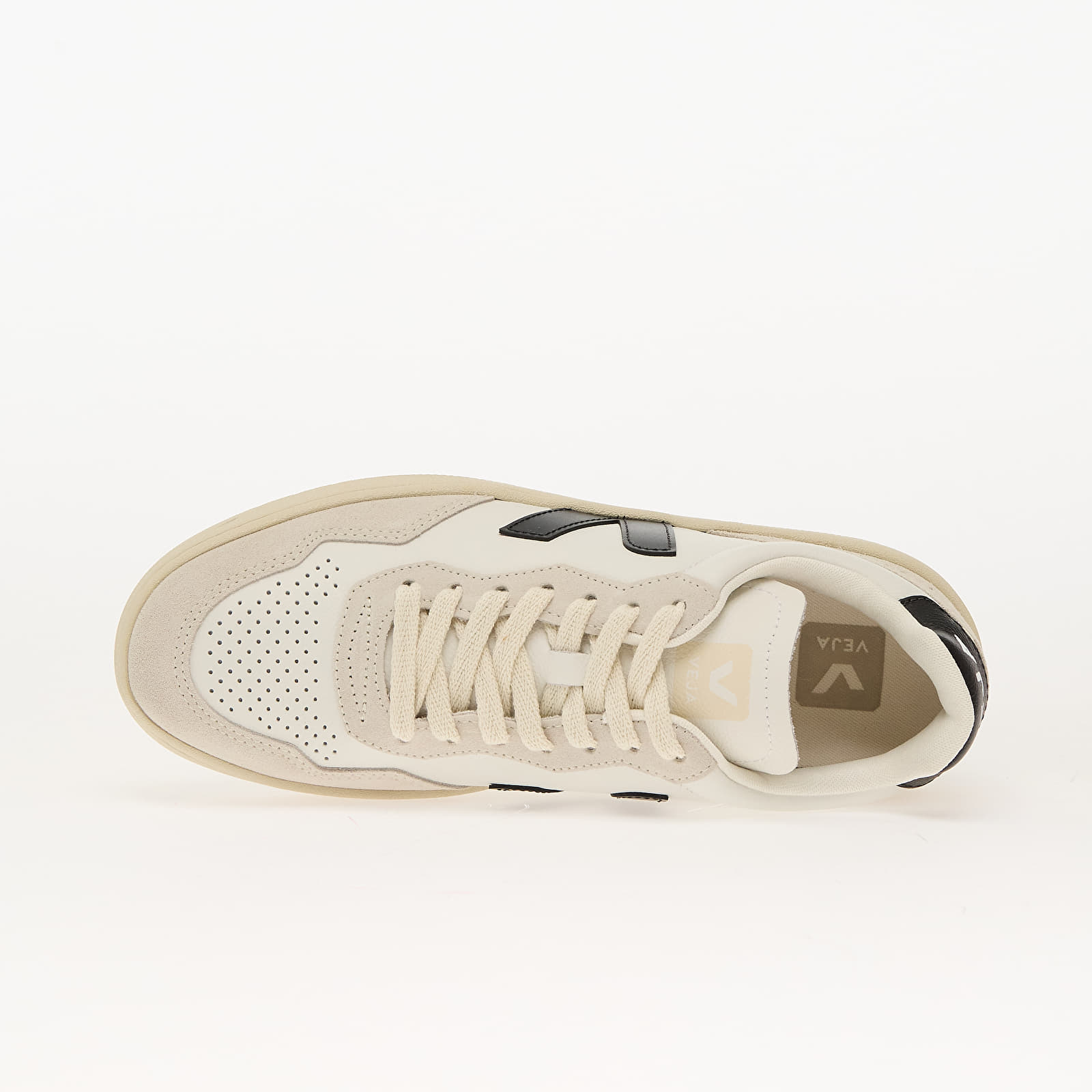 Women's sneakers and shoes Veja W V-90 O.T. Leather White_Black