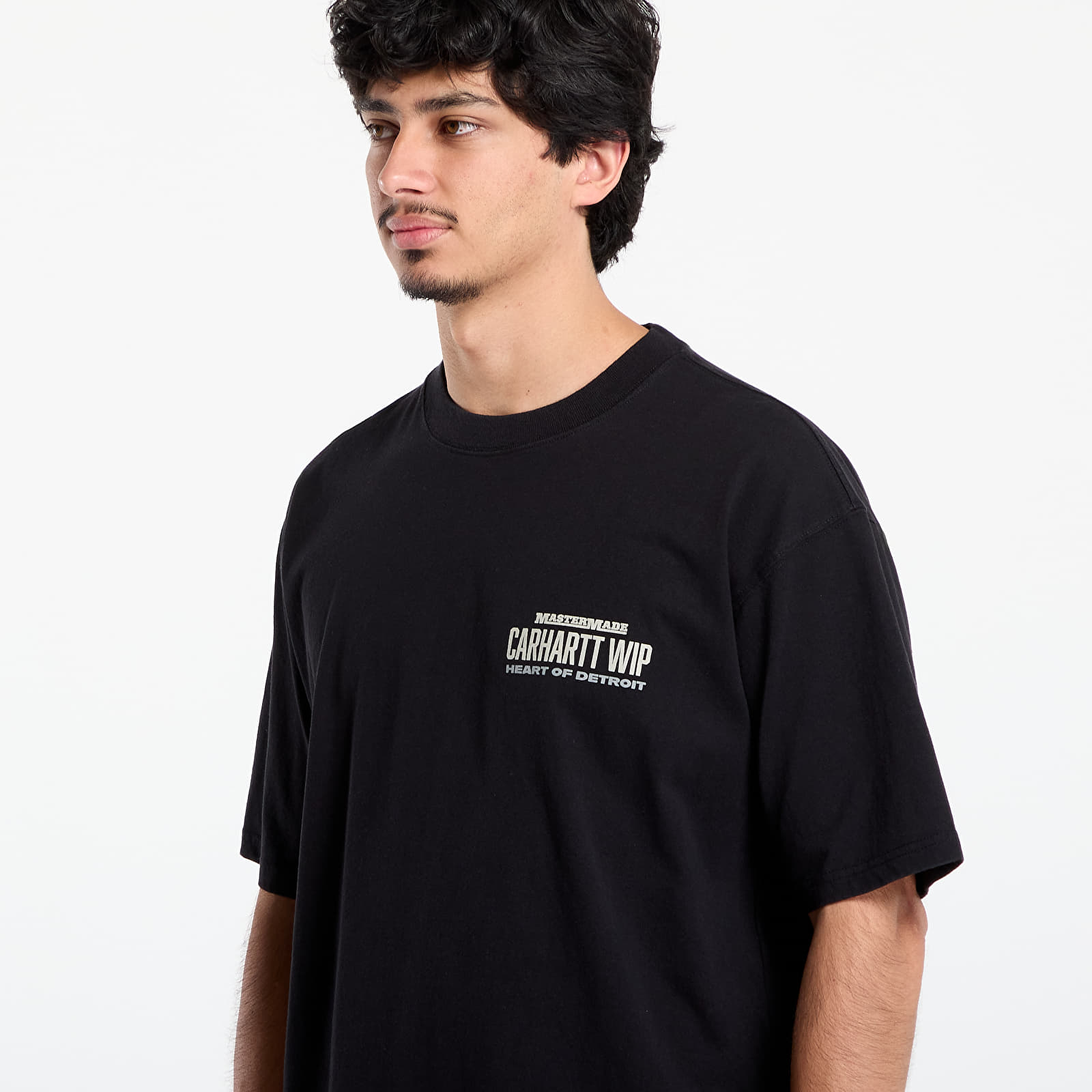 Men's T-shirts Carhartt WIP S/S Arcan T-Shirt Black Heavy Stone Wash