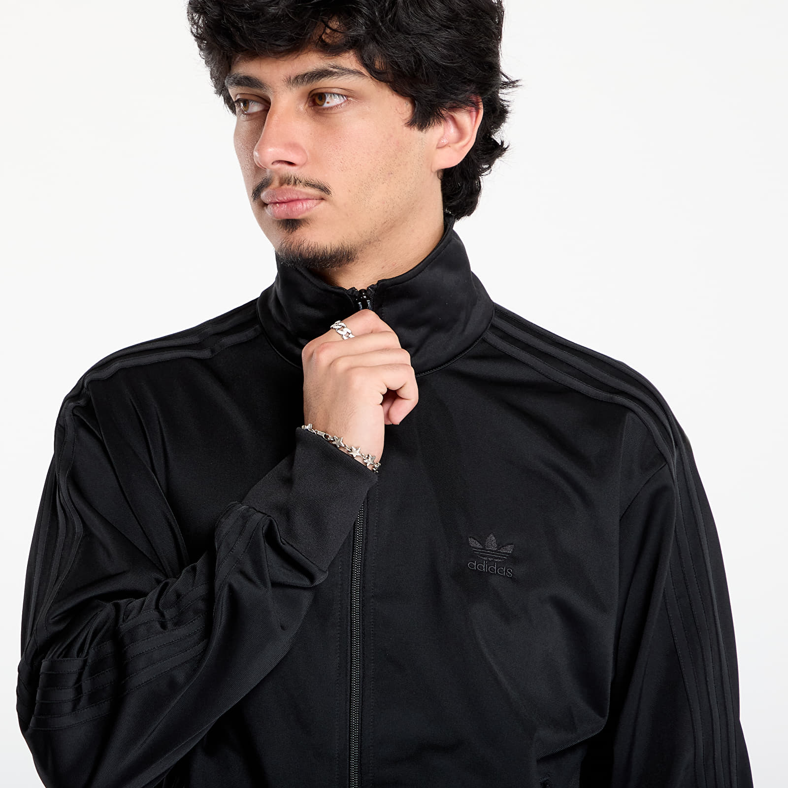 Men's sweatshirts adidas Adicolor Classics Firebird Track Top Black/ Black