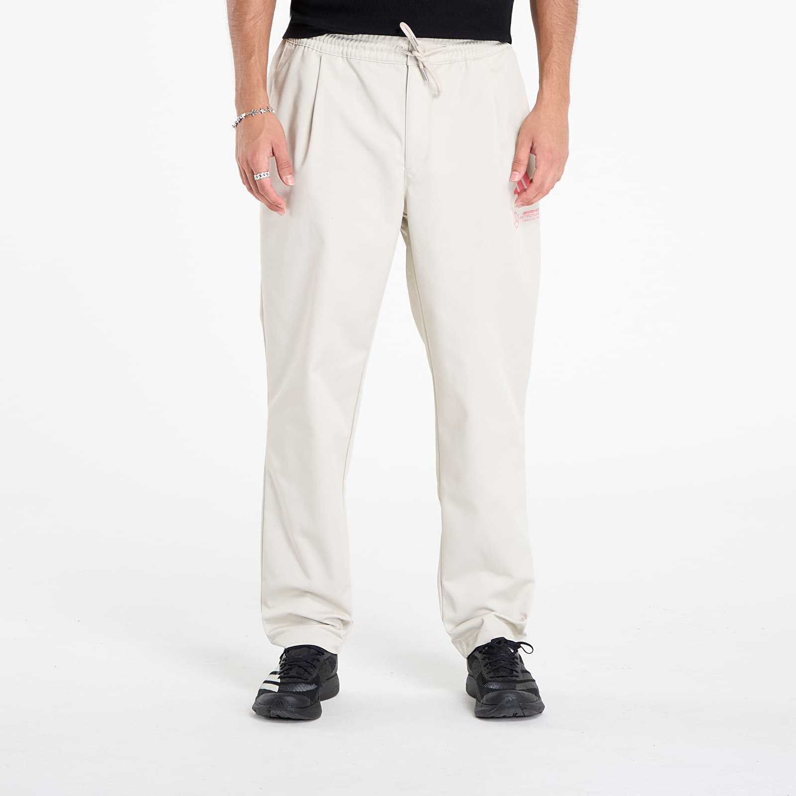 Men's trousers adidas Mercedes - AMG Petronas Formula One Team Summer Chino Pant Wonder Alumina