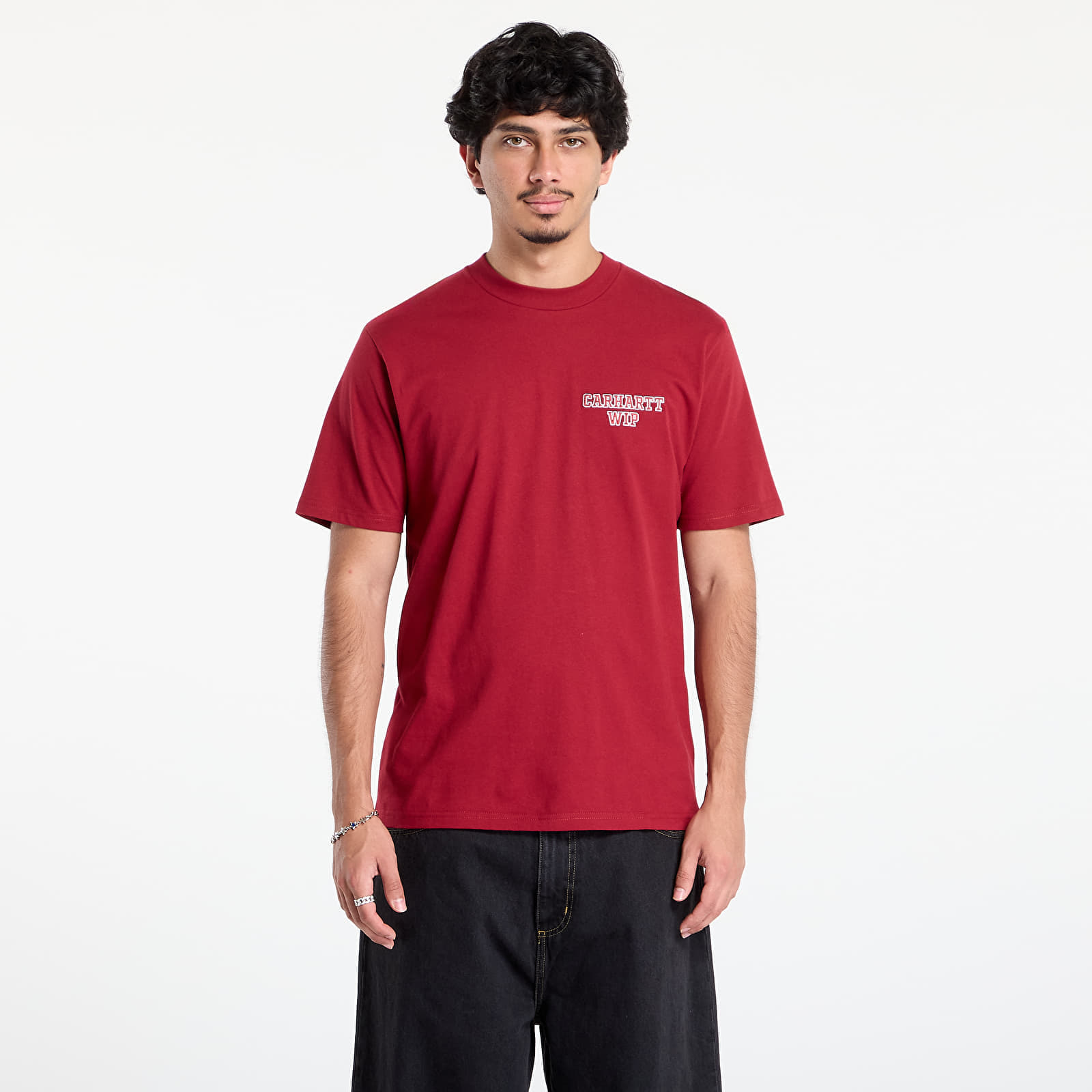 T-shirt Carhartt WIP S/S Alumni T-Shirt Scarlet S