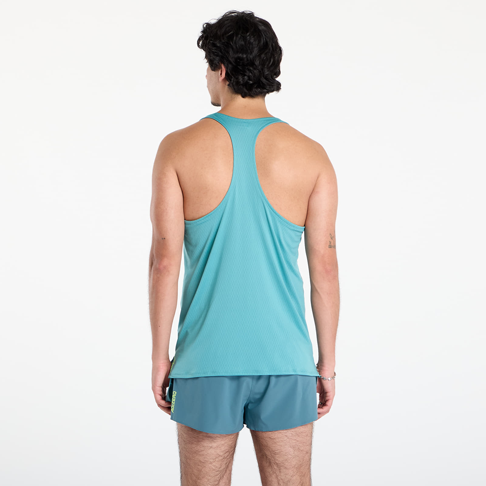 Men's tank tops adidas Adizero Adizero Archive Top Powder Teal