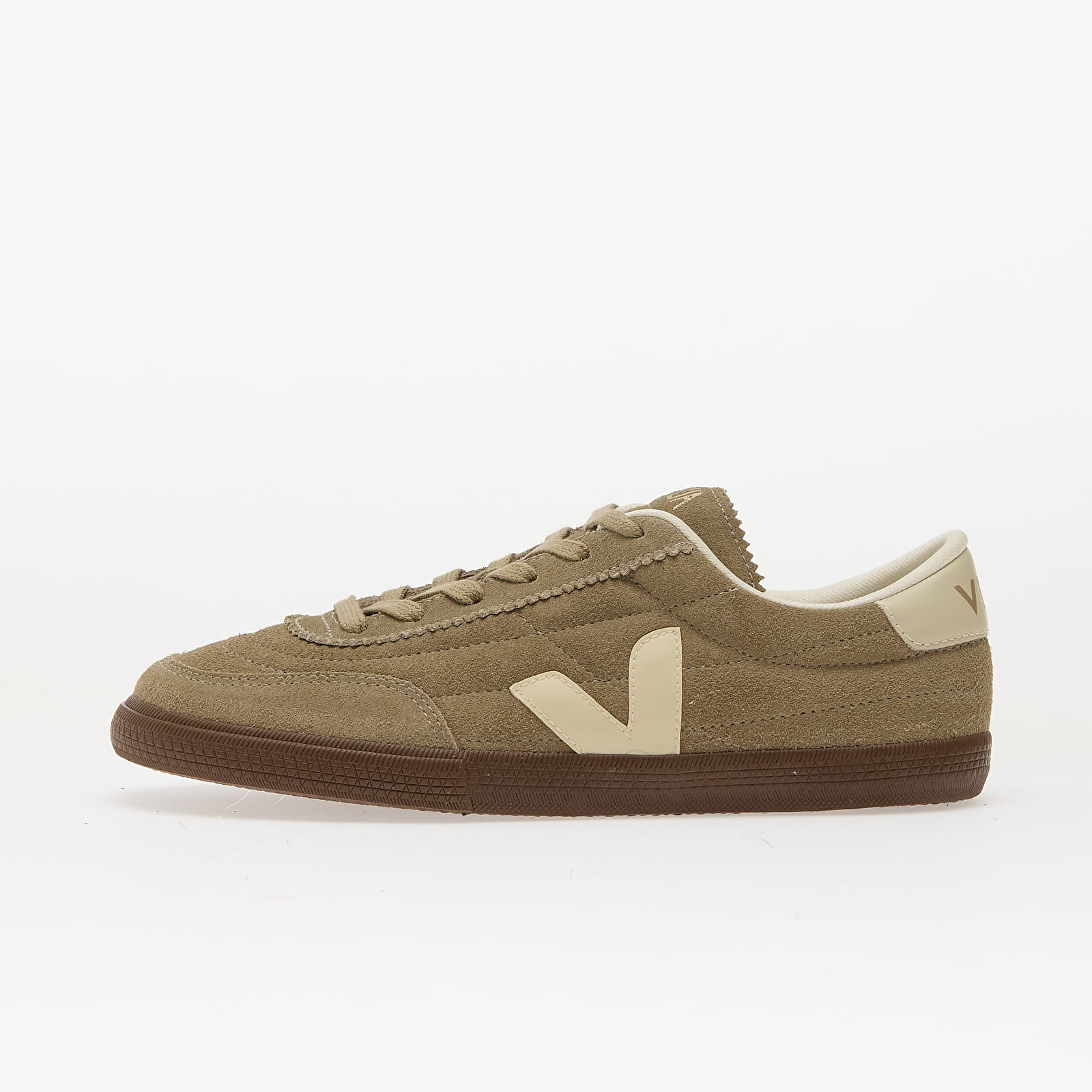 Women's sneakers and shoes Veja W Panenka Suede Taupe_Pierre_Bark