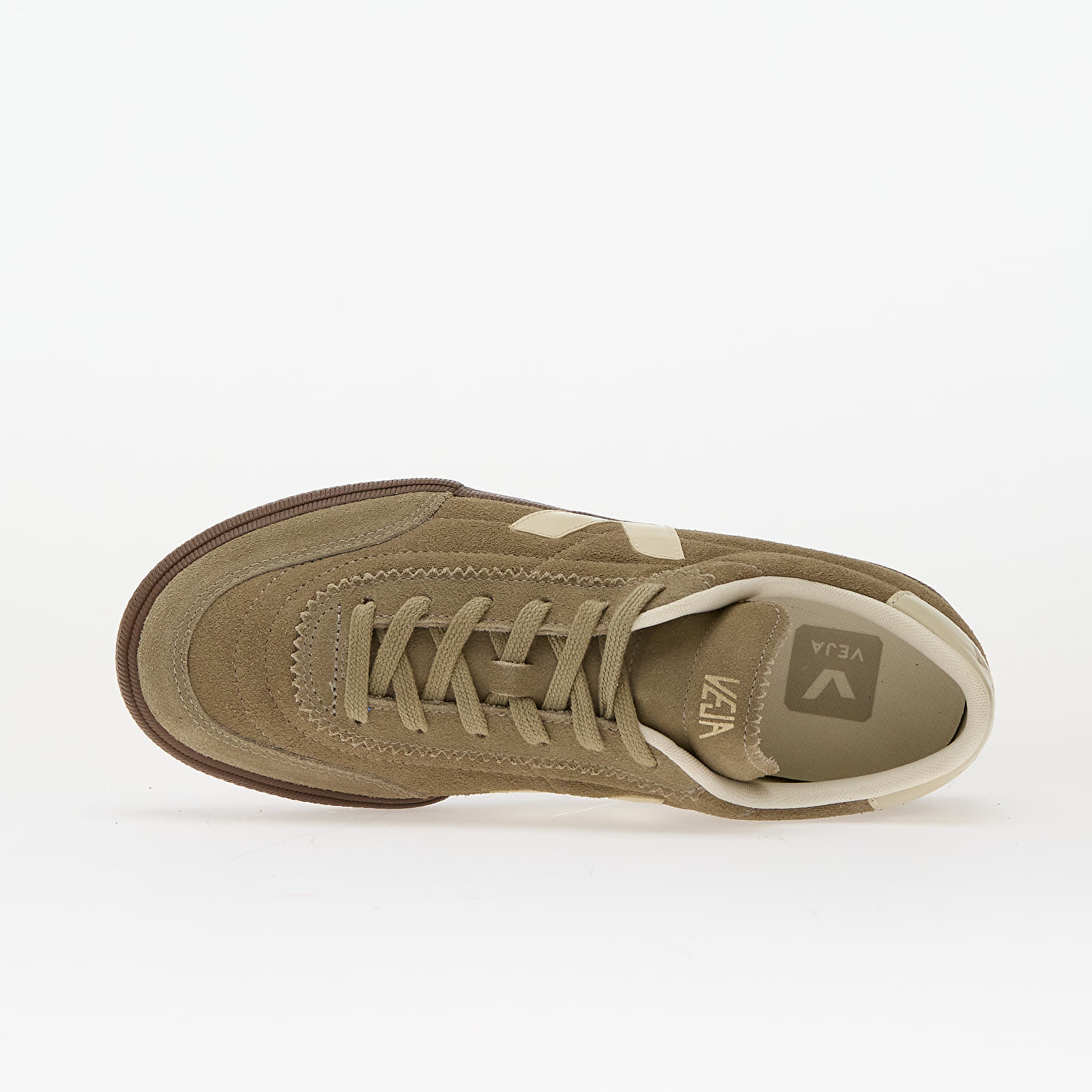 Women's sneakers and shoes Veja W Panenka Suede Taupe_Pierre_Bark