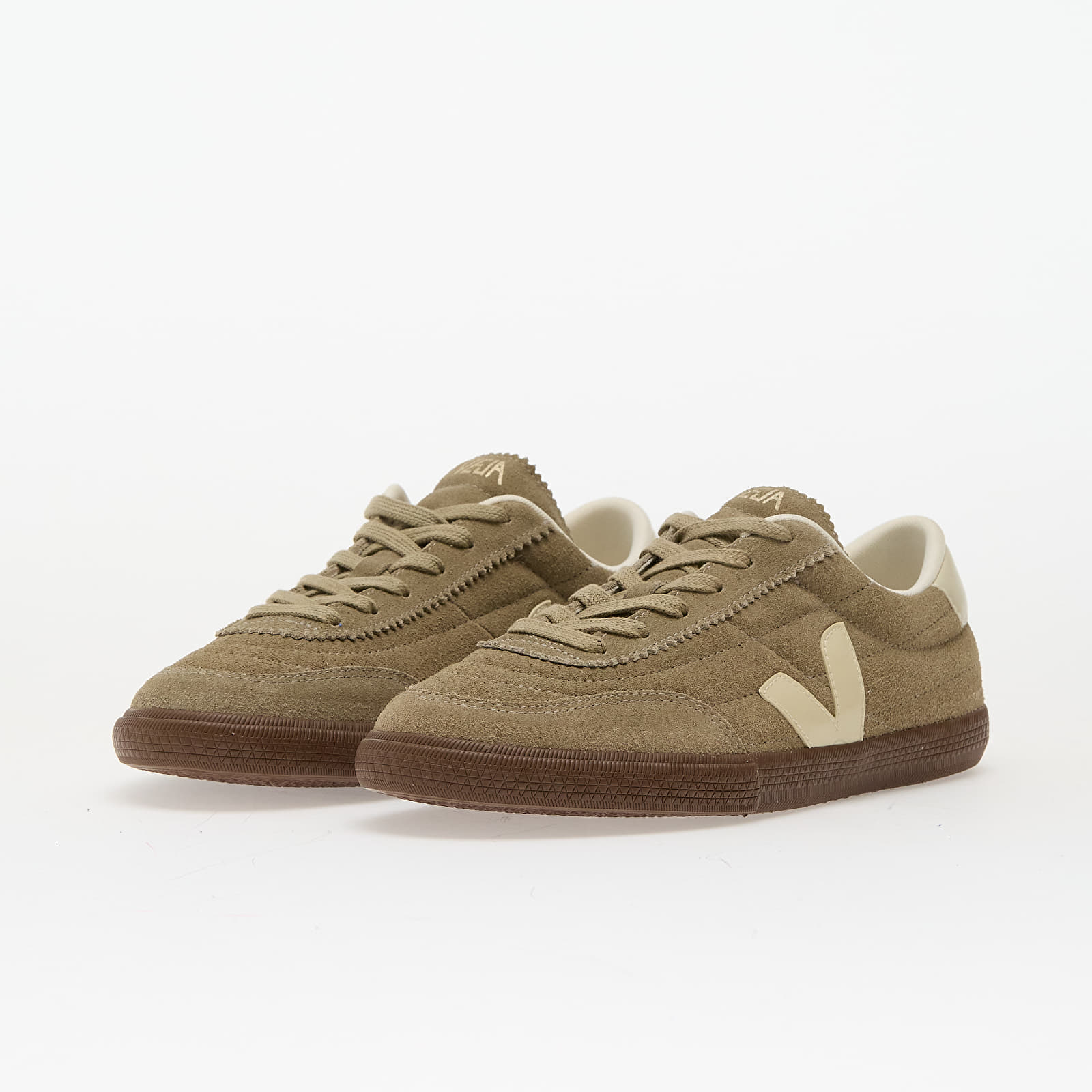 Women's sneakers and shoes Veja W Panenka Suede Taupe_Pierre_Bark