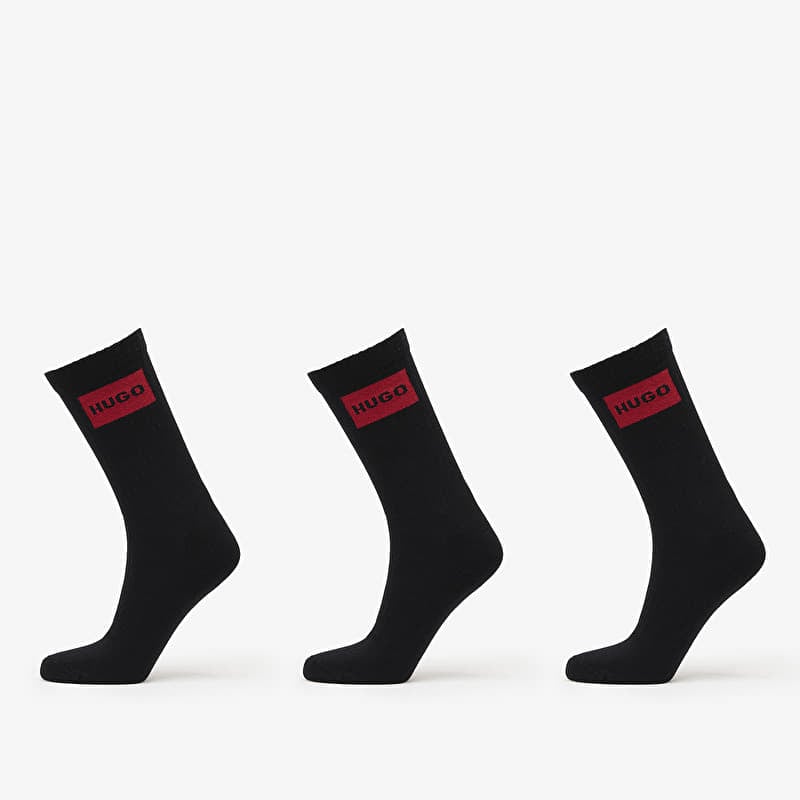 Hugo Boss Men-H-3-Pack Qs Rib Label Cc Black