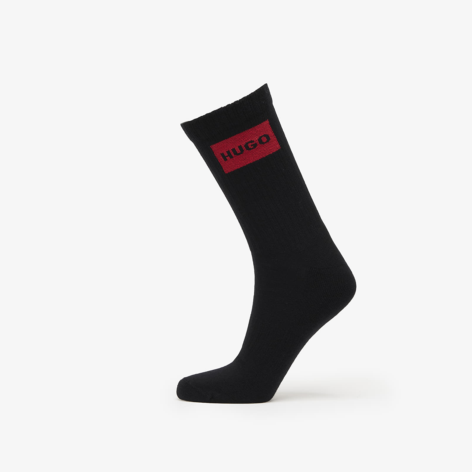 Calcetines de hombre Hugo Boss Men-H-3-Pack Qs Rib Label Cc Black