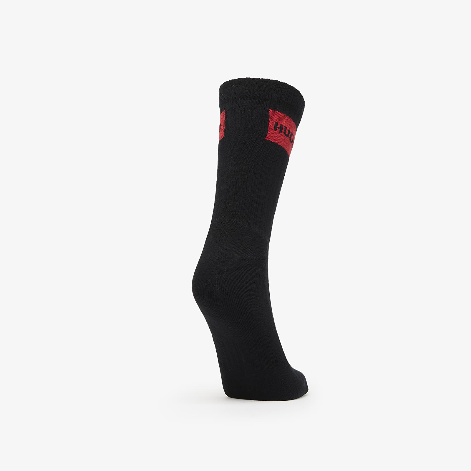 Calcetines de hombre Hugo Boss Men-H-3-Pack Qs Rib Label Cc Black