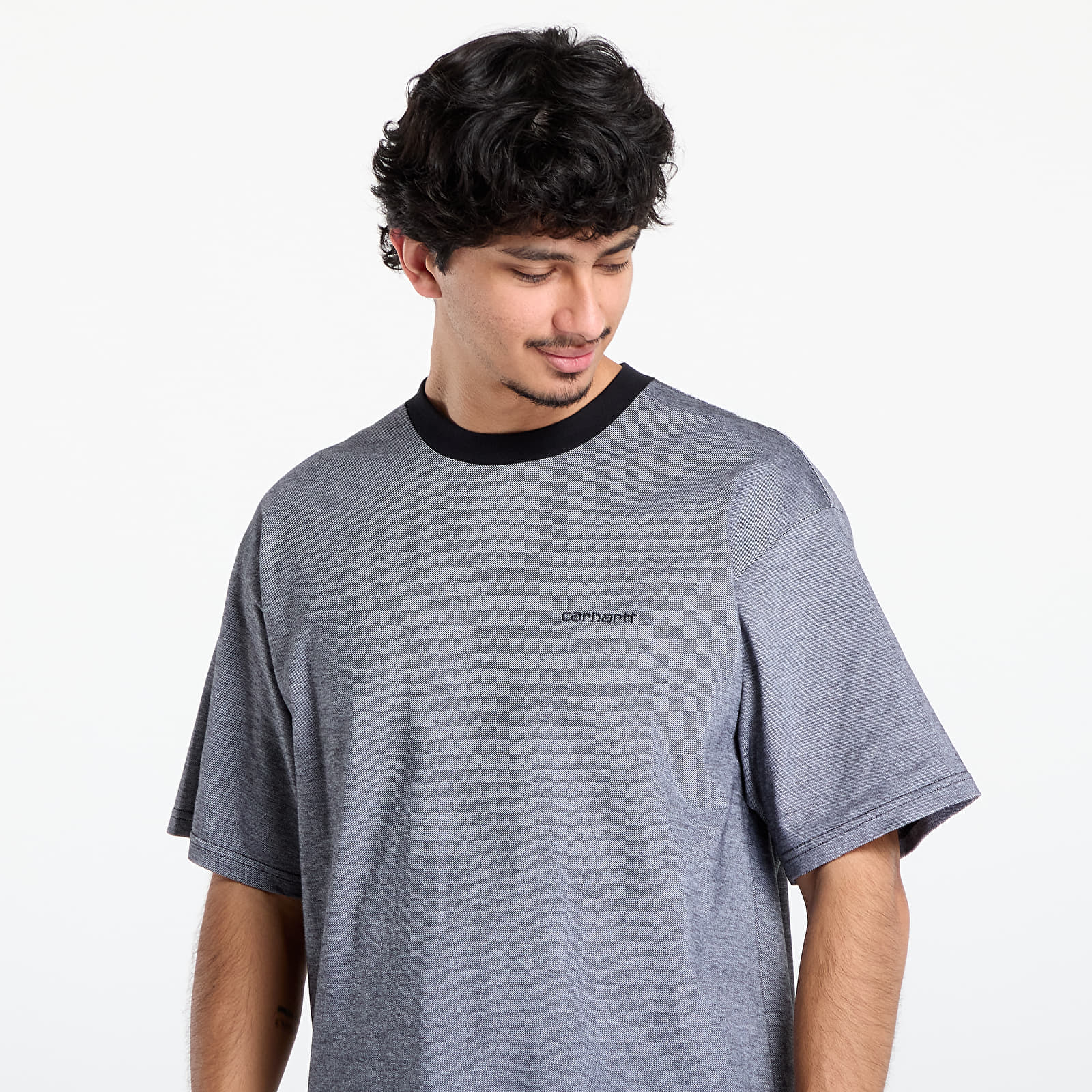 Men's T-shirts Carhartt WIP S/S Piqué T-Shirt UNISEX Black/ White/ Black