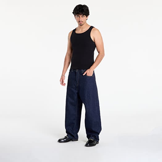 CARHARTT BRANDON PANT blue (rinsed)Sサイズ Jeansy Carhartt WIP Brandon Pant Blue Rinsed | Footshop